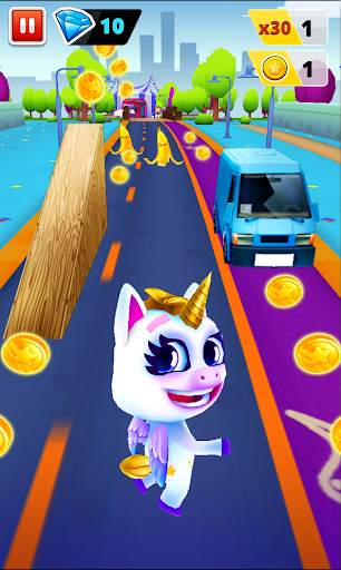 Unicorn Runner 2. Magical Run screenshot 1