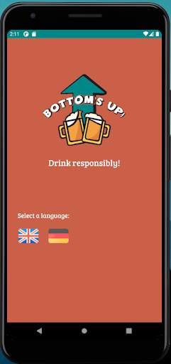 Bottom´s Up! The free drinking game! screenshot 1