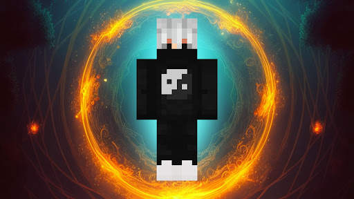 Black Skin for Minecraft screenshot 27