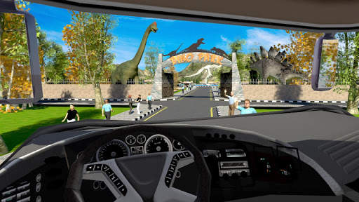 Dinosaur Park: Tour Bus Driving screenshot 5