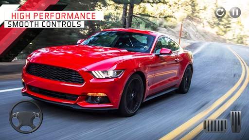 Mustang 3d Car Racing Simulator screenshot 5