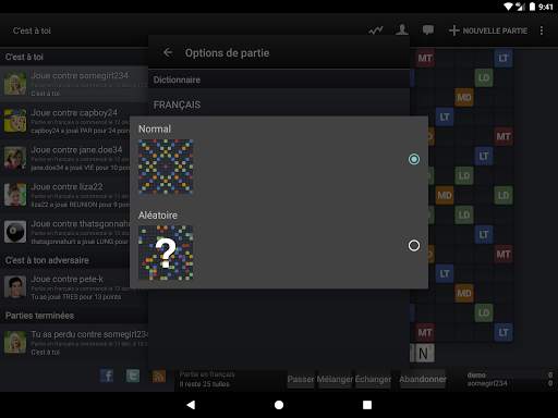 Wordfeud screenshot 5