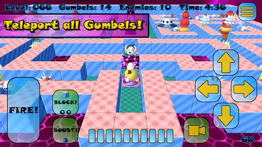 Gumbelmon: 3D Labyrinth Classic Arcade Maze Run screenshot 3