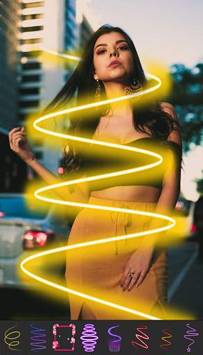 Spiral Effect Photo Editor : Neon Effects screenshot 1