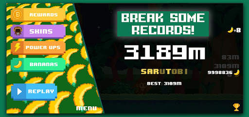 SaruTobi - Be the Swing King! screenshot 4