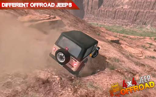 Offroad 4X4 Simulator-Xtreme Real Jeep Driving screenshot 3