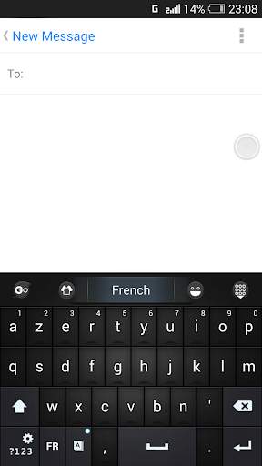 French Language - GO Keyboard screenshot 3