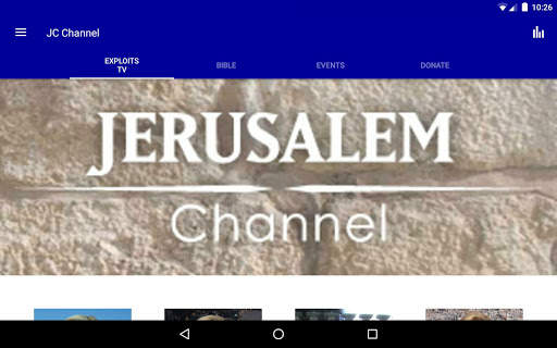 The Jerusalem Channel स्क्रीनशॉट 4