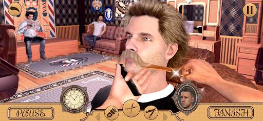Potong Rambut 3d:Tukang Cukur screenshot 1