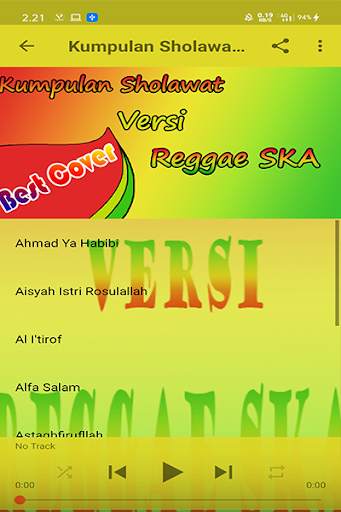 Kumpulan Sholawat Versi Reggae SKA Offline screenshot 4