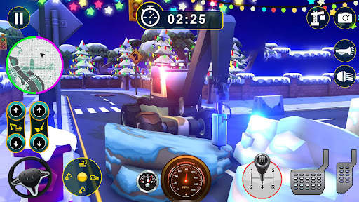 Snow Excavator Truck Simulator screenshot 5