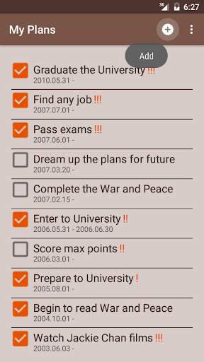 My Plans screenshot 2