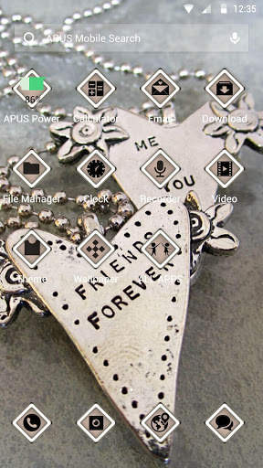 Forever-APUS Launcher theme screenshot 2