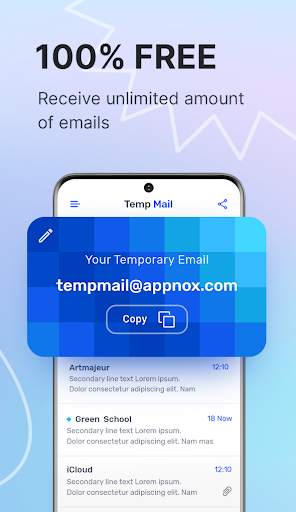 Temp Mail - Free Temporary Disposable Fake Inbox screenshot 2