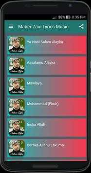 Maher Zain Lyrics Music screenshot 1