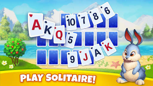 Solitaire Tribes：Tripeaks game screenshot 1