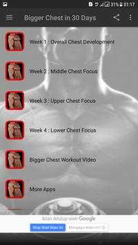 Bigger Chest in 30 Days screenshot 2