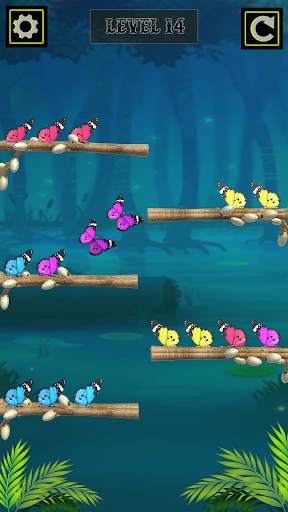 Colored Bird Sort Puzzle screenshot 4