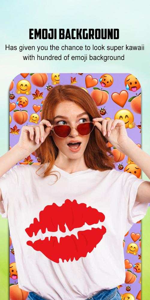 Emoji Background Photo Editor screenshot 5