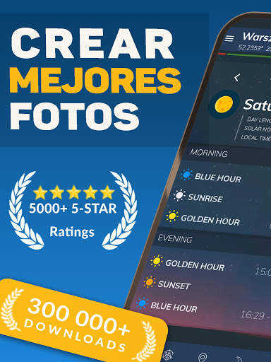 PhotoTime: Calc de Hora Dorada screenshot 1
