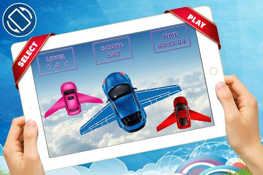 Flying Car Racing Simulator 3 تصوير الشاشة