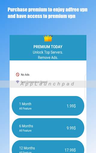 Touch VPN -Free VPN Proxy & WiFi Privacy screenshot 6