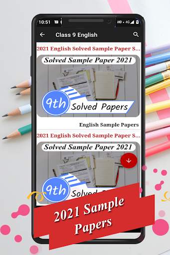 Class 9 Solved Sample Papers 2021 CBSE Board скриншот 4