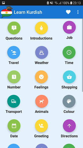Learn Kurdish Free to communicate and travel screenshot 1