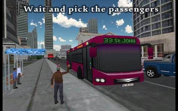 Bus Coach Driving Simulator 3D screenshot 2