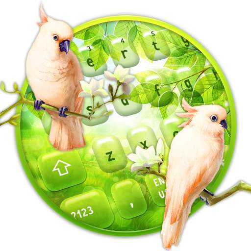 Cute Bird Keyboard 10001002