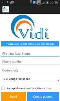 Vidi screenshot 1