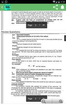 Class 9 Chemistry Notes And Solutions Key (PTB) скриншот 3