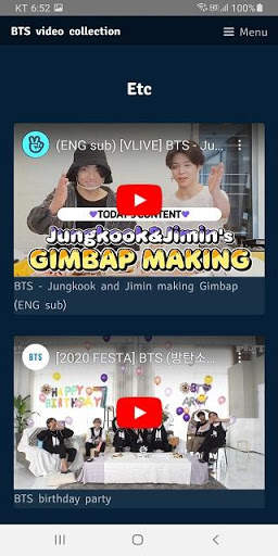 BTS video collection screenshot 7