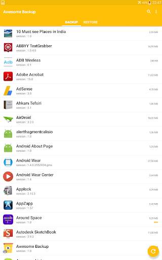 Awesome Backup: App Backup screenshot 4