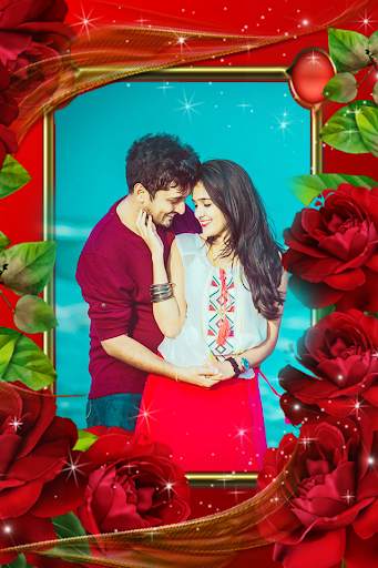 Rose Flower  Photo Frame 3 تصوير الشاشة