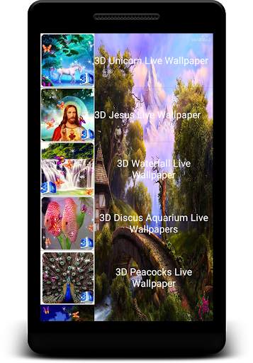 3D FairyTale Wallpaper - Screen Lock, Sensor, Auto 4 تصوير الشاشة