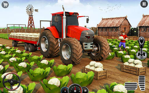 Farming Game-Tractor Simulator screenshot 2