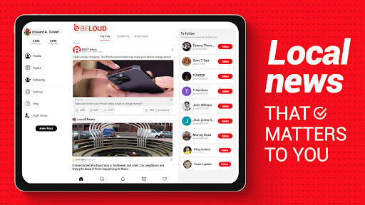 Beloud: News & Free Speech screenshot 10