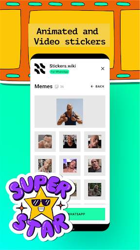 Stickers wiki for WhatsApp screenshot 4