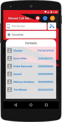 Missed Call Maker screenshot 1