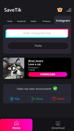 SaveTik Video Downloader screenshot 4
