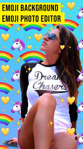 Emoji Background 🥰 Emoji Photo Editor screenshot 1