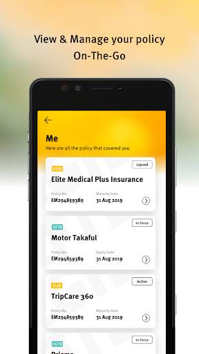 Etiqa Smile App screenshot 2