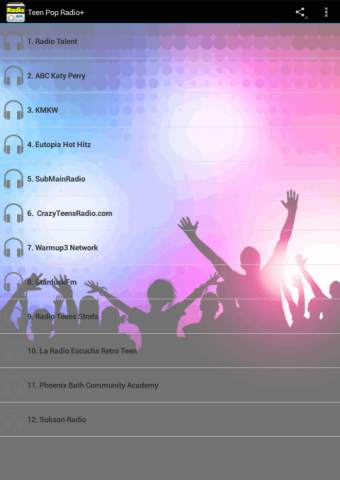 Teen Pop Radio screenshot 1