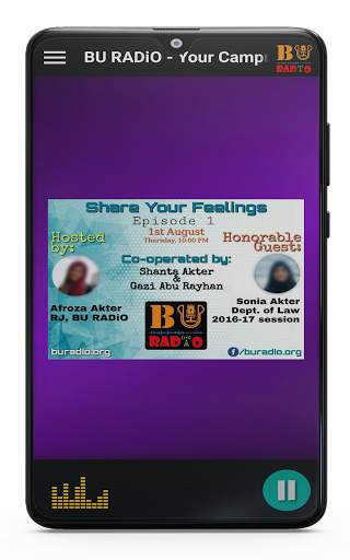 BU RADiO - Barishal University Radio screenshot 6