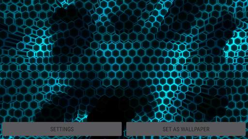 Neon Cells Particles 3D Live Wallpaper screenshot 19