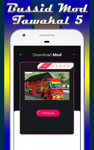 Bussid Mod Tawakal 5 screenshot 2