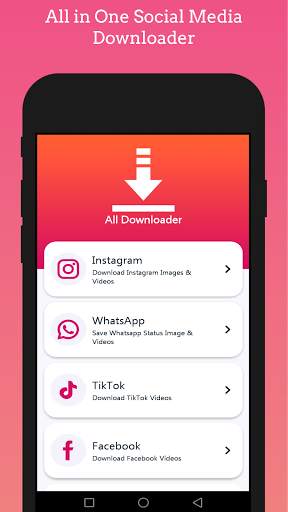 All Downloader - Social Media Downloader screenshot 1