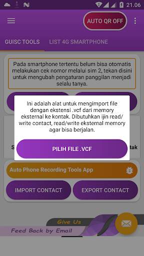 Cek Nomor HP ( Qr-Code ) : status reg & unreg sim screenshot 5