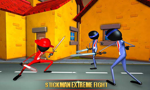Stickman Ninja War Extreme Fight 3D screenshot 3